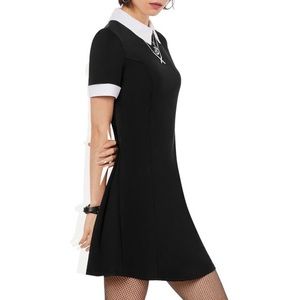 Spirit Halloween Black Collared Dress